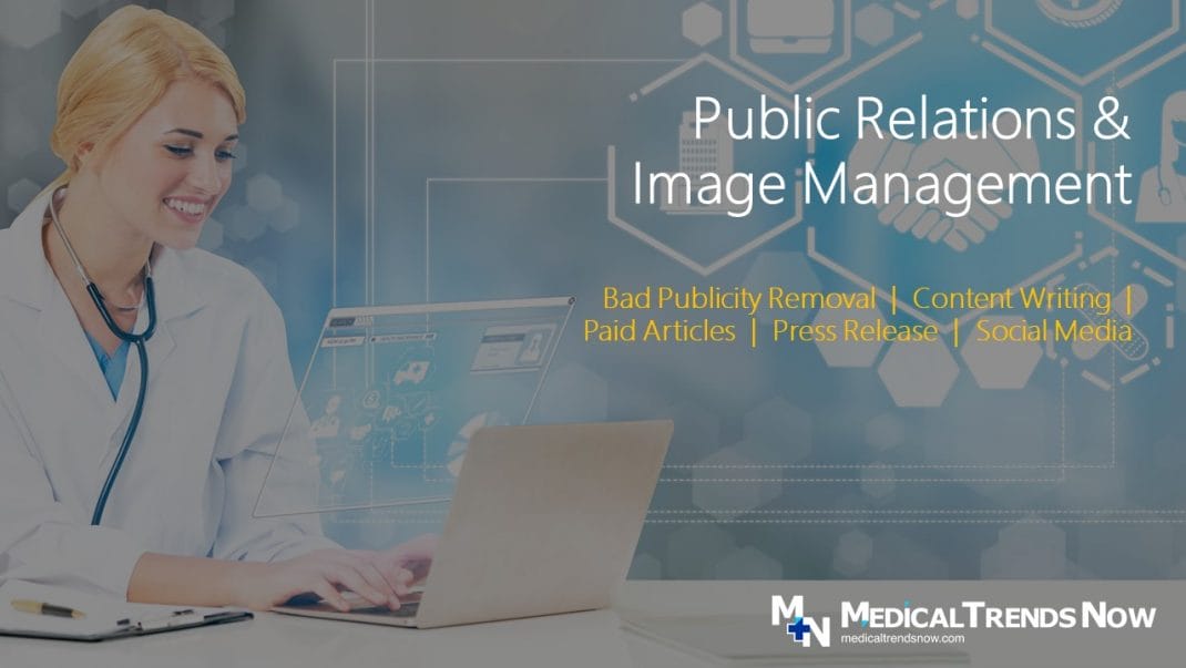 PR, image management, hospitals, pharmaceuticals, clinics, laboratory