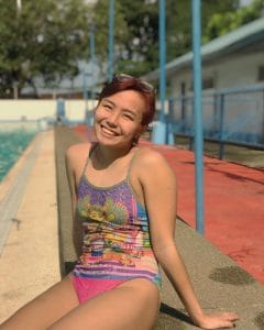 medical technology student-athlete, university of santo tomas, UST, swimming, Anna Thea Articona