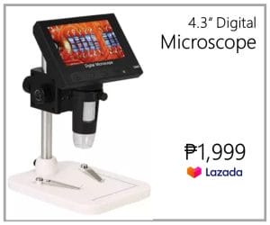 1000X Magnification 4.3-inch LCD Display Portable Microscope 720P LED Digital Magnifier