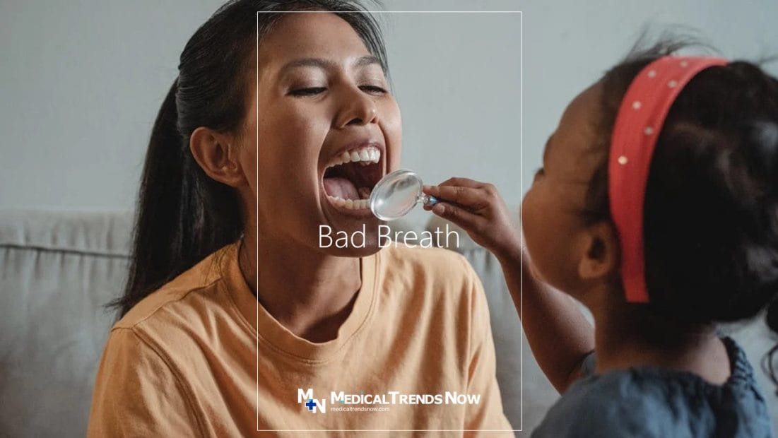 How To Get Rid Of Bad Breath Fast - Medical Trends Now - Causes Of Bad Breath, Smoking, Eating poorly, diet, drink alcohol, dry mouth, Plaque buildup on the teeth, Bacteria , stomach acid, gum disease, spicy food