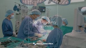Filipino surgeons and residents in the operating room