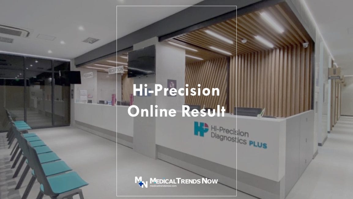 Hi Precision Diagnostics Center Reception area