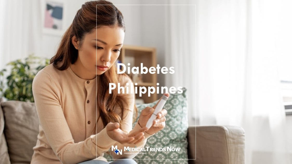 Filipino patient checking if she has diabetes in the Philippines