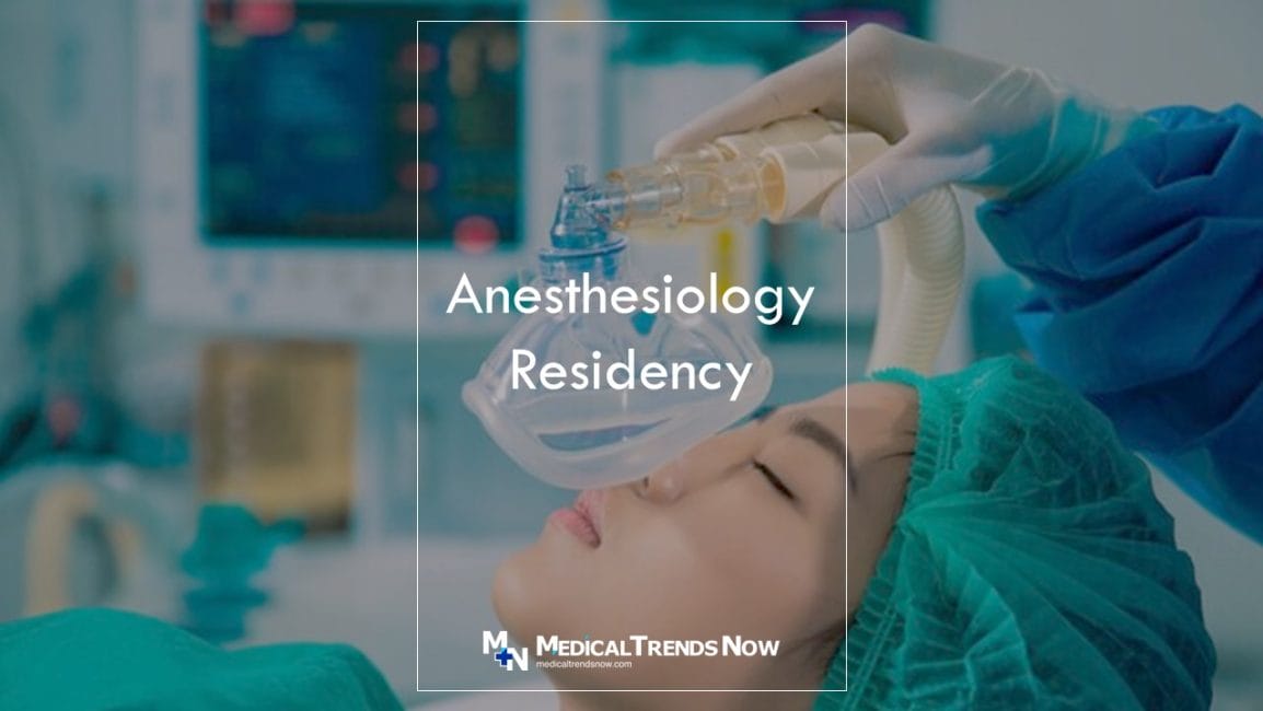 Why anesthesiology is the best specialty in the Philippines?