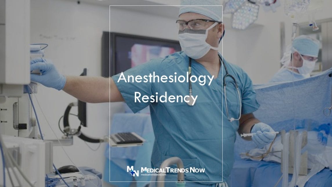 how to become an anesthesiologist in the philippines?