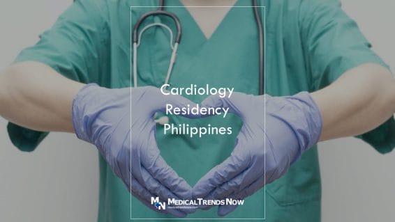 cardiology residency in the Philippines with heart hand gesture
