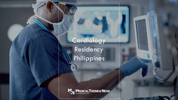 Cardiology resident in the Philippines operate a medical machine for heart surgery