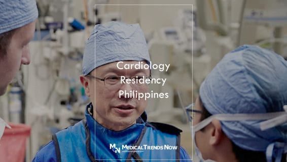 Cardiology residency in the Philippines with head cardiologist and his fellows