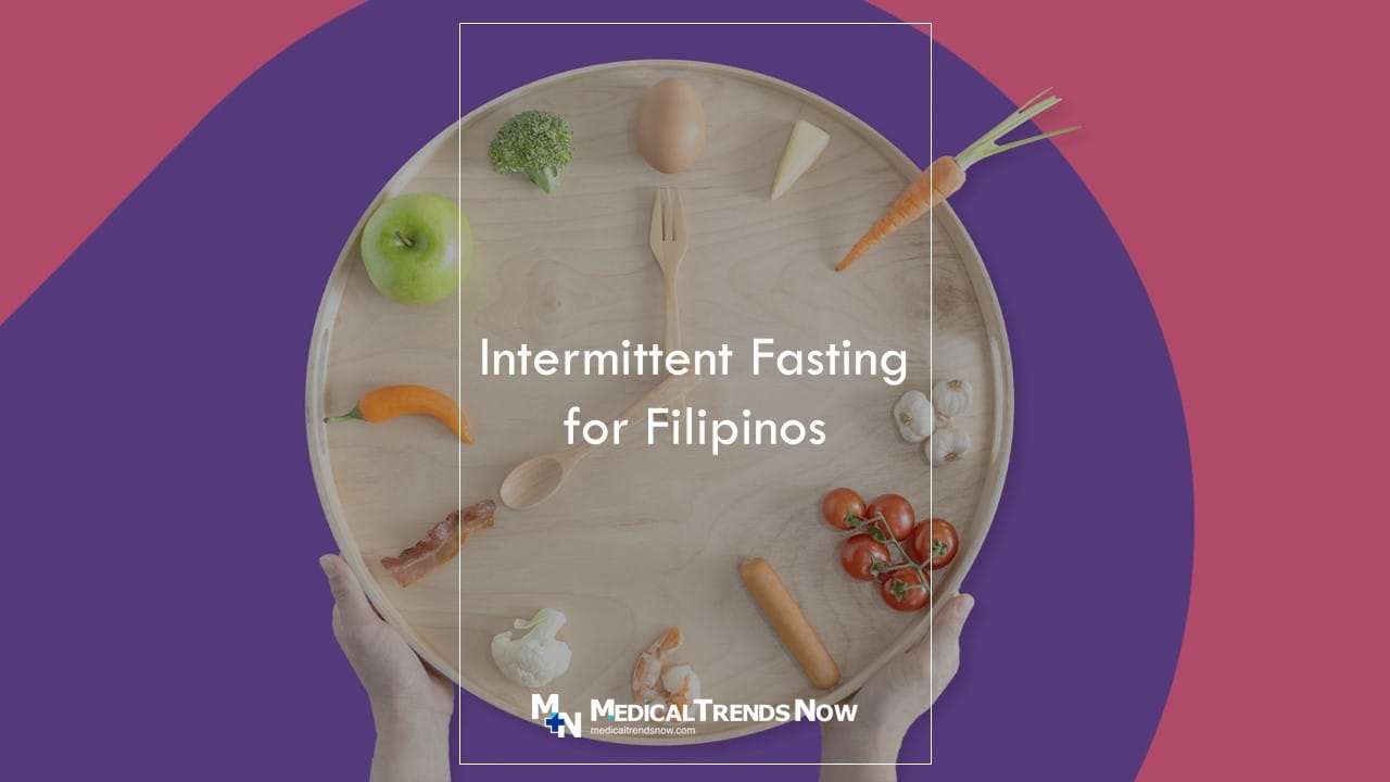 A plate with healthy food shaped like a clock - Intermittent Fasting to Loose Weight