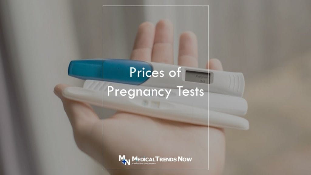 How much does a pregnancy test normally cost Philippines?