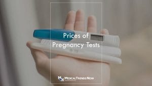 How much does a pregnancy test normally cost Philippines?