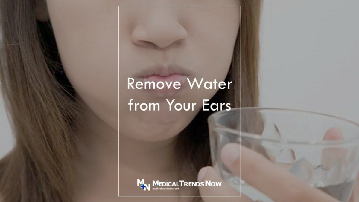 gargling with saltwater remove water from your ears
