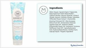 product and detailed ingredients 