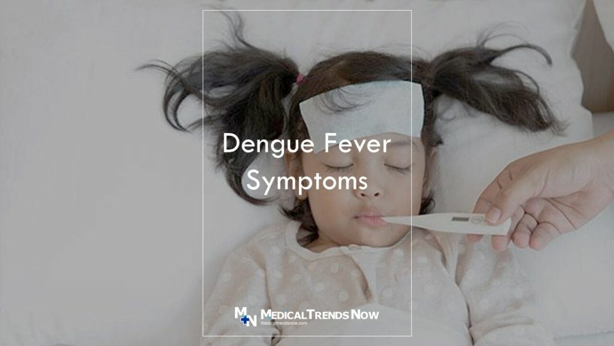 What are the symptoms of mild dengue Philippines?