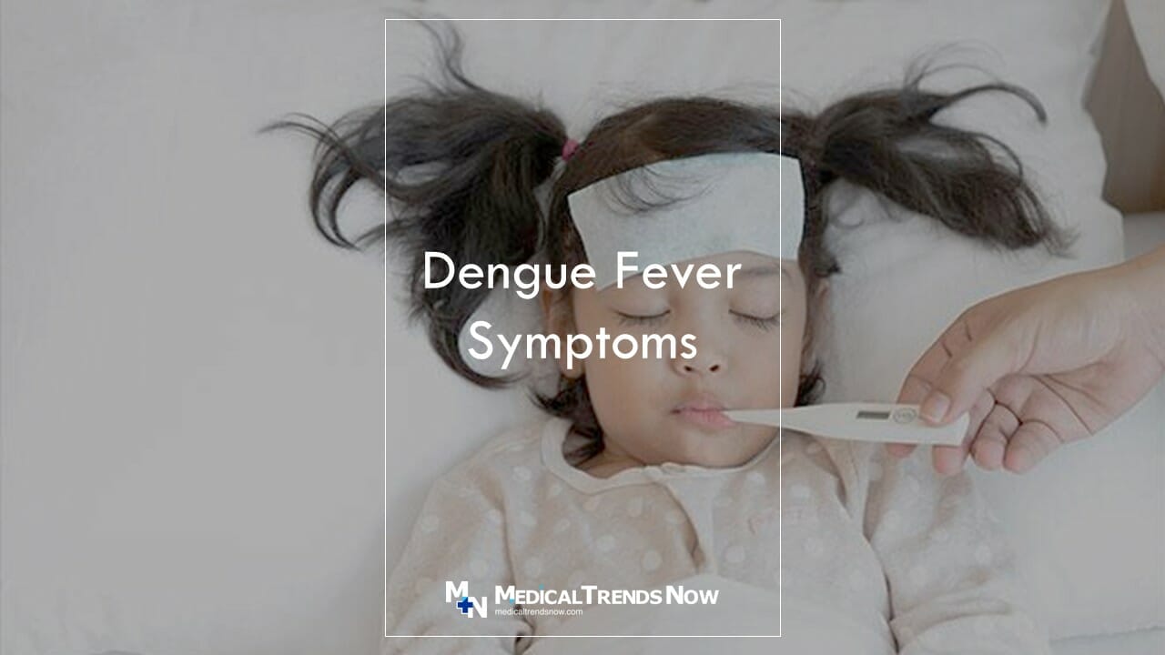 What are the symptoms of mild dengue Philippines?