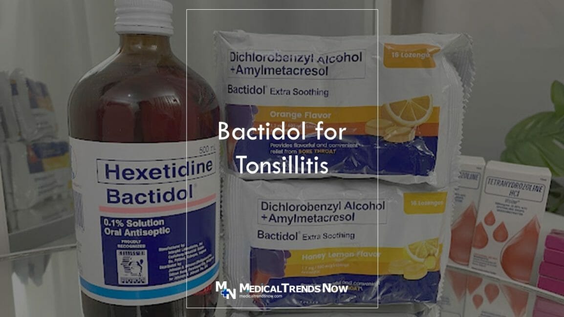 Hexetidine Bactidol Is A Life Saver For Those With Tonsillitis ...