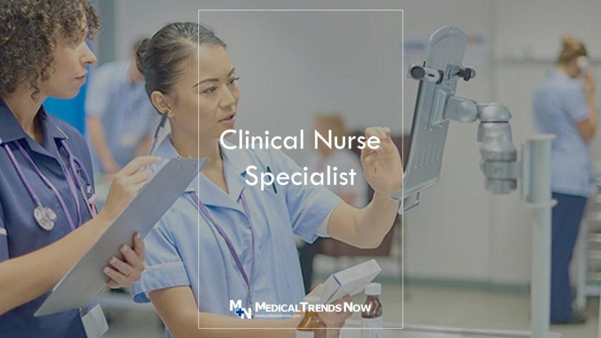 a nurse and doctor analyzing medical data
