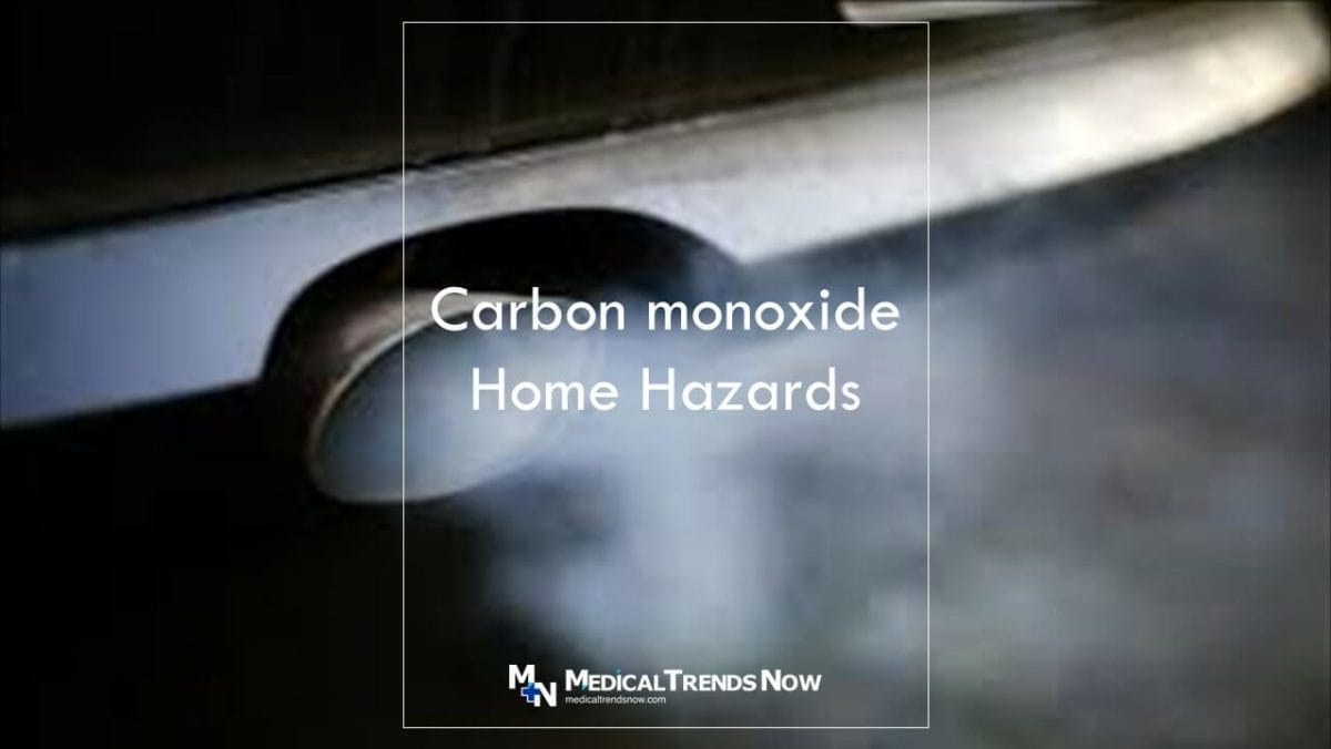 What is the example of hazard and risk? carbon monoxide