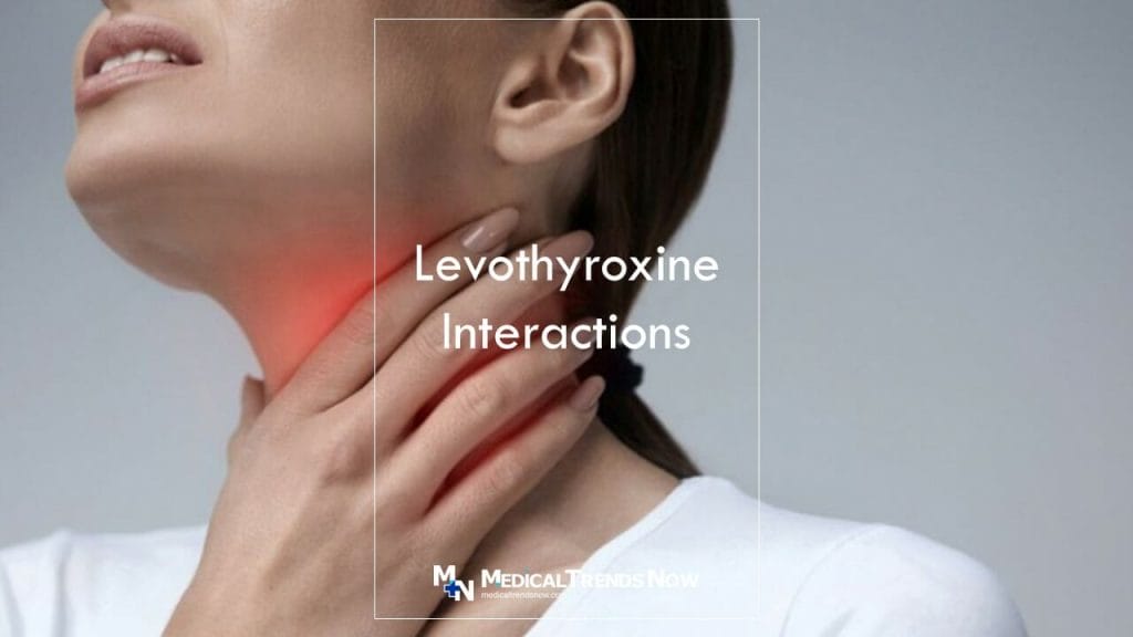 What should you not take levothyroxine with?