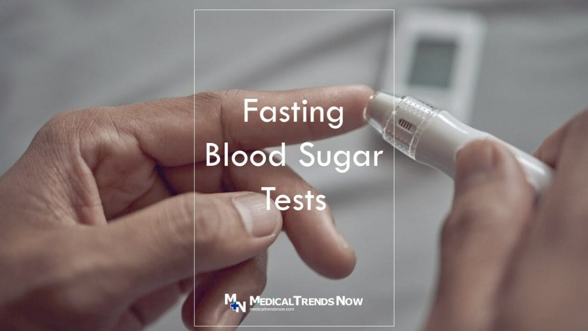 What is the importance of determining the fasting blood sugar level?