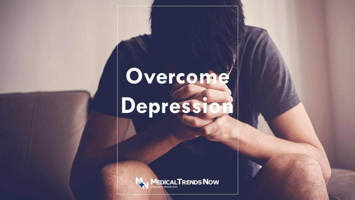 How do you overcome depression and overthinking?