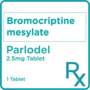 PARLODEL Bromocriptine mesylate 2.5mg 1 Tablet for gigantism and acromegaly