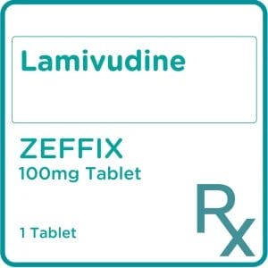ZEFFIX Lamivudine 100mg 1 Tablet - antiretroviral therapy drug for HIV