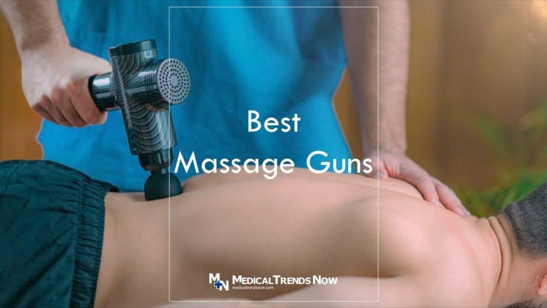 To help relieve muscle soreness, try a massage machine