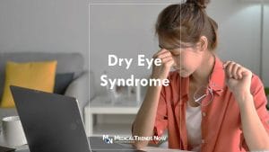What is the main cause of dry eyes?