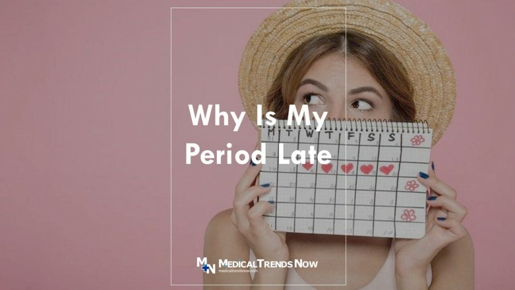 How much delay is normal in period?