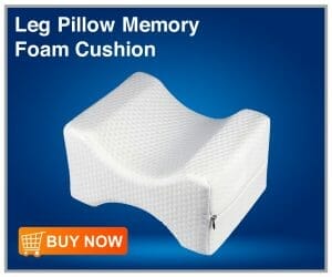 Leg Pillow Memory Foam Cushion