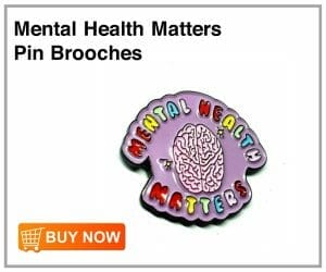 Mental Health Matters Pin Brooches