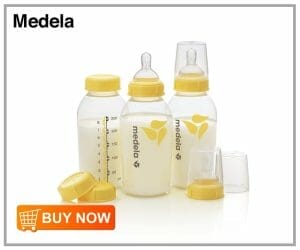 Medela feeding bottles for infants