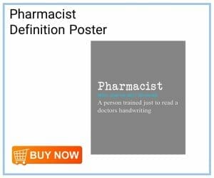 Pharmacist Definition Poster