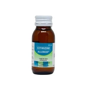 ALLERKID Cetirizine hydrochloride 5mg5mL Syrup 60mL - Watsons Pharmacy