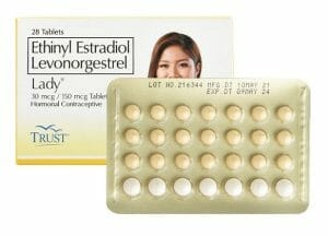 LADY PILL Contraceptive Levonorgestrel + Ethinyl estradiol [PRESCRIPTION REQUIRED] Watsons Pharmacy