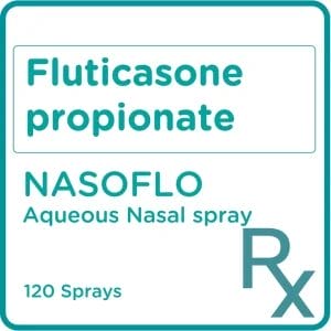 NASOFLO Fluticasone propionate Aqueous Nasal spray 120 Sprays [PRESCRIPTION REQUIRED] Watsons Pharmacy