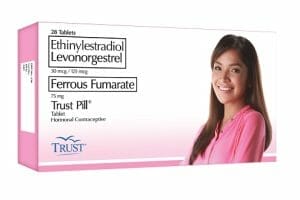 TRUST Contraceptive Ethinylestradiol + Levonorgestrel + Ferrous Fumarate [PRESCRIPTION REQUIRED] Watsons Pharmacy