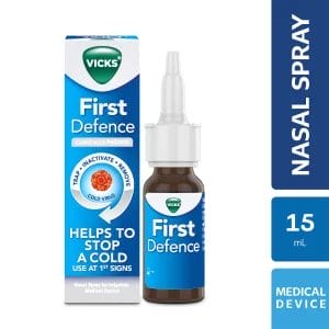 VICKS First Defence Nasal Spray 15ml - Watsons Pharmacy