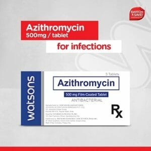 WATSONS Azithromycin antibiotics [PRESCRIPTION REQUIRED]
