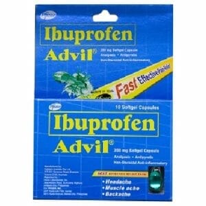 ADVIL Ibuprofen 200mg 10 Softgel Capsules
