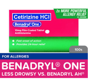 ANTIHISTAMINE Benadryl One