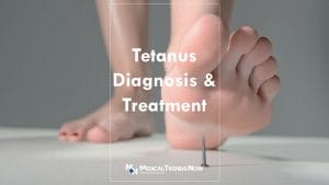 Can tetanus be treated at home?