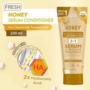 FRESH Hairlab Honey Double Boost Hyaluronic Acid 2 in 1 Serum Conditioner Treatment 200ml