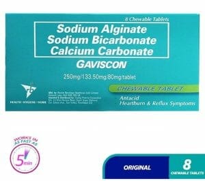 Antacid, Acid Reflux, GAVISCON Original Chewable Tablet