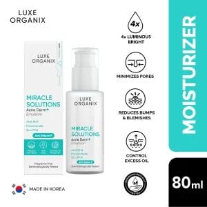 LUXE ORGANIX Luxe Organix Miracle Solutions AHA BHA Acne Derm+ Emulsion 80ml - Watsons Pharmacy