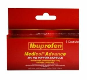 MEDICOL Ibuprofen Softgel Capsule X 5 Capsules