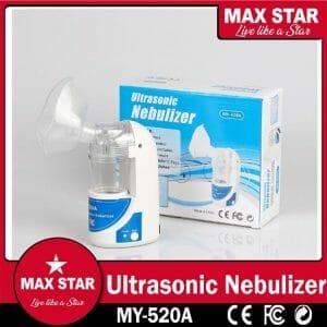 Max Ultrasonic Atomizer Portable Medical Asthma Inhaler Nebulizer