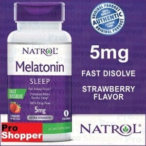 Natrol Melatonin 5 mg. - 30 Fast Dissolve Chewable Tablets