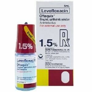 OFTAQUIX Levofloxacin Ophthalmic solution 5ML Bottle [PRESCRIPTION REQUIRED] Watsons Pharmacy